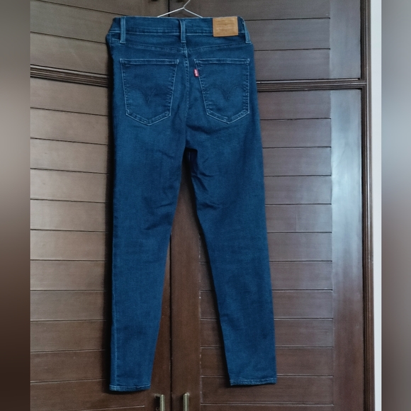 LEVI'S Blue Mile high Super skinny Jeans - Picture 3 of 15
